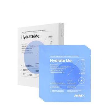 Moisturising sheet mask with peptides "Hydrate Me" 5 pcs (box) - Perfum Elite
