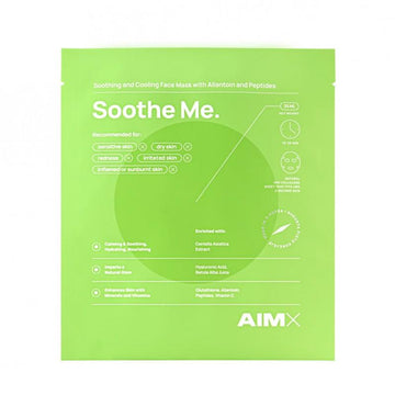 Soothing sheet mask with peptides "Soothe Me" 1 pc - Perfum Elite